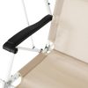 Outdoor Swing Chair Garden Lounger 2 Seater Canopy Patio Furniture Beige