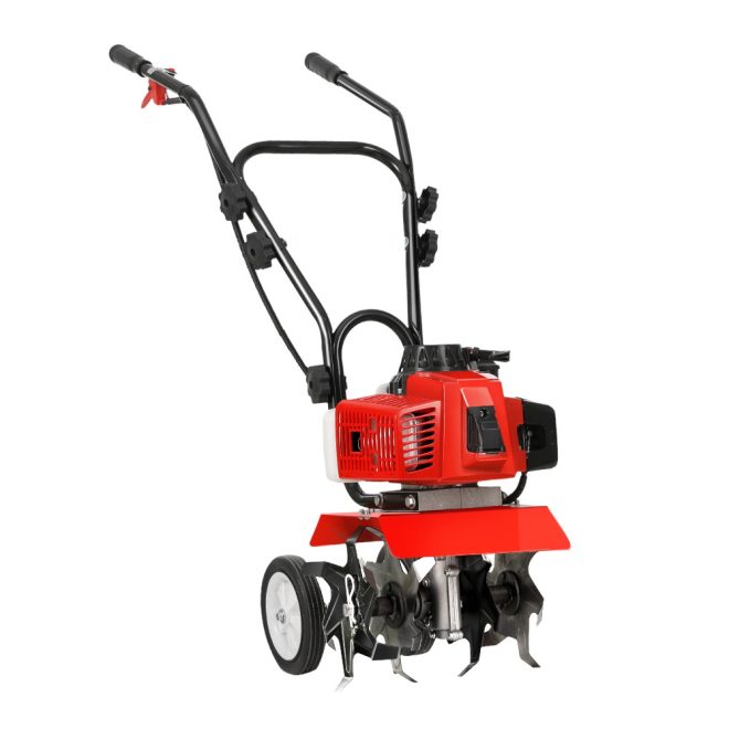 Giantz 88CC Tiller Rototiller Cultivator Garden Soil Power Rotary Hoe – 6 Blades