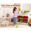 3 Tiers Kids Bookshelf Storage Children Bookcase Toy Box Organiser Rack 6 Bins