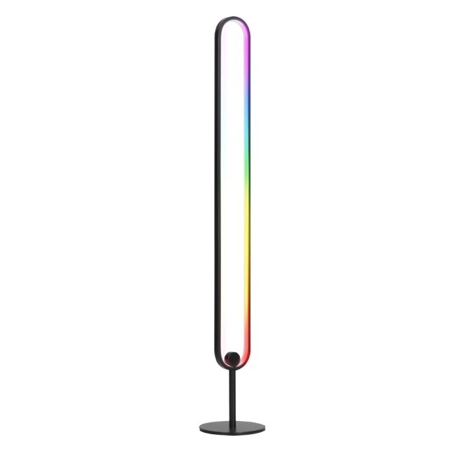 RGB LED Floor Lamp Remote Control Corner Light Stand Gaming Room 118CM