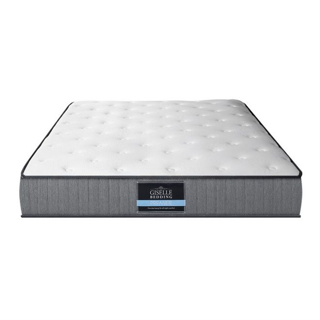 Battle Bedding Mattress Extra Firm Pocket Spring Foam Super Firm 23cm – KING