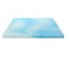 Cool Gel Memory Foam Topper Mattress Toppers w/ Bamboo Cover 5cm – QUEEN