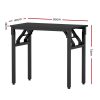 Computer Desk Laptop Table Bookshelf Desk Storage Rack Office Study – Black