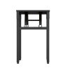 Computer Desk Laptop Table Bookshelf Desk Storage Rack Office Study – Black