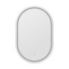 LED Wall Mirror With Light 50X75CM Bathroom Decor Oval Mirrors Vanity