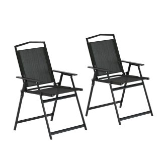 Outdoor Chairs Portable Folding Camping Chair Steel Patio Furniture