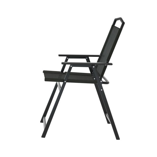 Outdoor Chairs Portable Folding Camping Chair Steel Patio Furniture