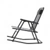 Outdoor Rocking Chair Folding Reclining Recliner Patio Furniture Garden