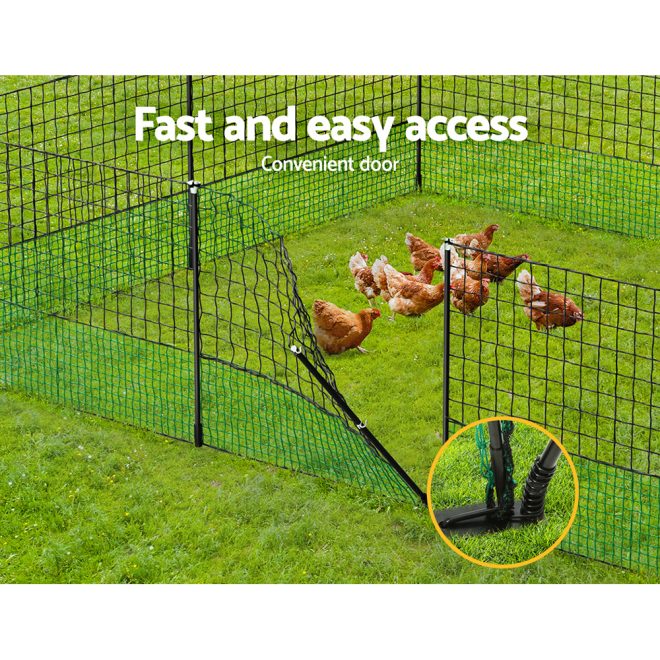 Poultry Chicken Fence Netting Electric wire Ducks Goose Coop – 25 m X 125 cm