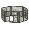 Pet Dog Playpen Enclosure Fence Puppy Cage Plastic Play Pen Fold – 6 Panel