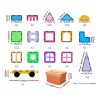 100pcs Kids Magnetic Tiles Blocks Building Educational Toys Children Gift