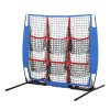 Soccer Net Baseball Pitching Football Goal Training Aid 9 Target Zone