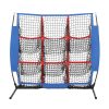 Soccer Net Baseball Pitching Football Goal Training Aid 9 Target Zone