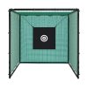 3m Golf Practice Net Hitting Cage with Steel Frame Baseball Training