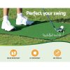 3.5m Golf Practice Net with Driving Mat Training Aid Target Hitting