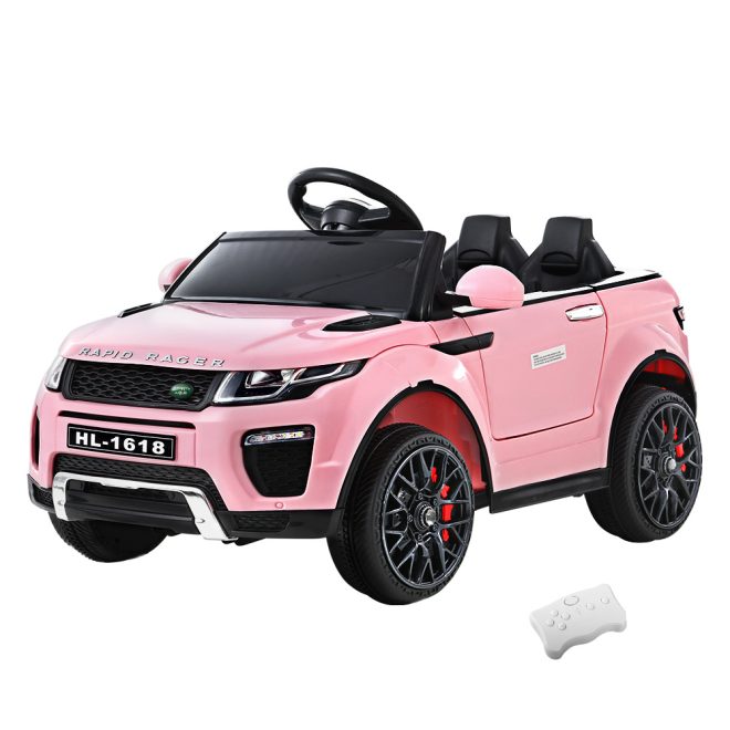 Ride On Car Toy Kids Electric Cars 12V Battery SUV – Pink