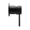 Bathroom Mixer Shower Wall Tap Faucet Basin Sink Bathtub Brass – Black