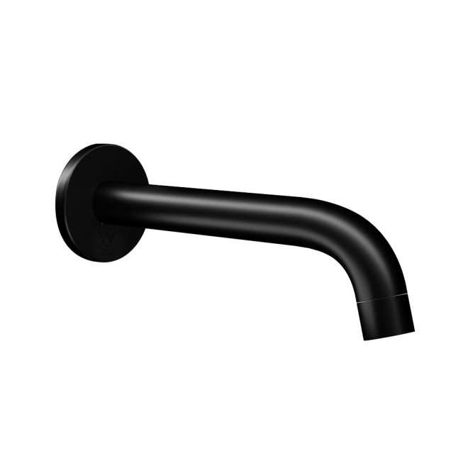 Bathroom Spout Tap Water Outlet Bathtub Wall Mounted – Black