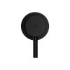 Bathroom Tap Shower Twin Tap Faucet Basin Sink Bath Swivel – Black