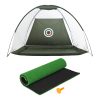 3M Golf Practice Net And Training Mat Set Driving Target Green