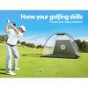 3M Golf Practice Net And Training Mat Set Driving Target Green