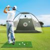 3M Golf Practice Net And Training Mat Set Driving Target Green