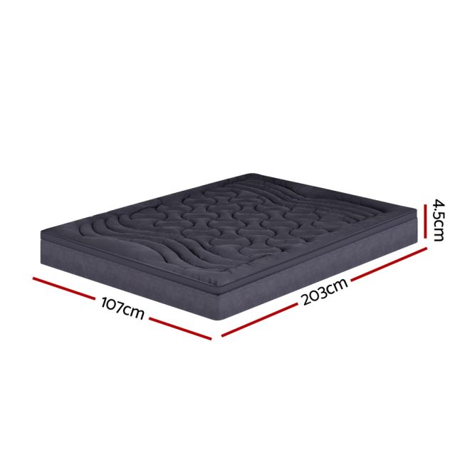 Mattress Topper Pillowtop 3-Zone King Single