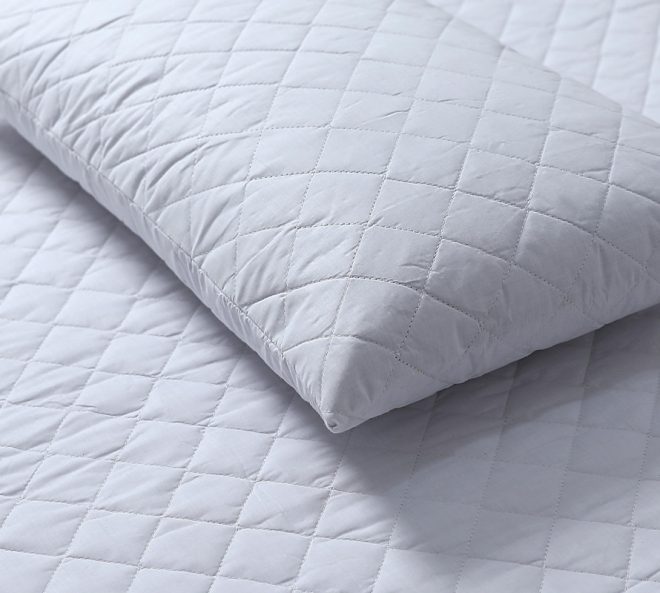 Elan Linen 100% Cotton Quilted Fully Fitted 50cm Deep Waterproof Mattress Protector – DOUBLE