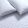 Elan Linen 100% Cotton Quilted Fully Fitted 50cm Deep Waterproof Mattress Protector – DOUBLE