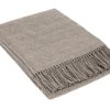 Chiswick Throw – Merino Wool/Cashmere – Stone