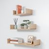 OSLO THREE PIECE SHELF KIT – Oak