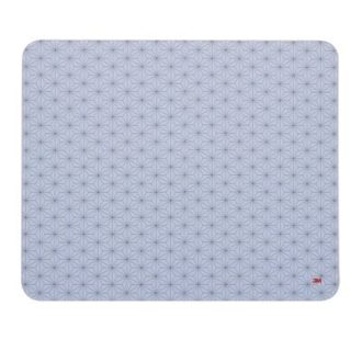 3M Precise Mouse Pad Nonskid Repositionable Adhesive Back Gray Frostbyte