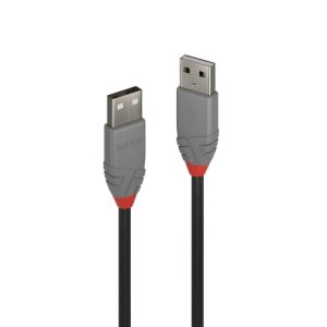 LINDY USB2 A-A, Anthra Line – 5M