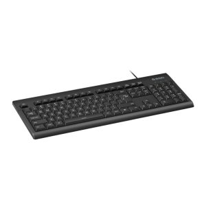 MOKI Wired USB Keyboard Black