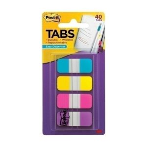 POST-IT Tab 15mm 676-AYPV Pk40 Bx6