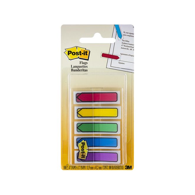 POST-IT Flag684-ARR1 12X44 Pack of 5 Box of 6