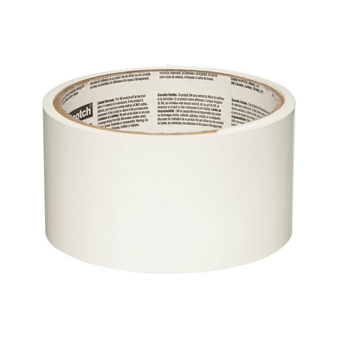 SCOTCH D-E Tape 1905R-DE-WHT Box of 6