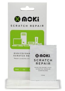 MOKI Scratch Repair – DVD/CD/Game Disc Scratch Repair Kit