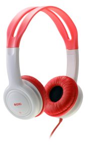 MOKI Volume Limited Kids Headphones – Red