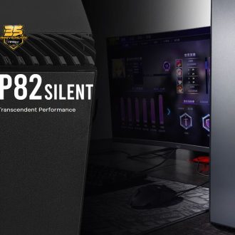 ANTEC P82 Silent ATX, mATX, Support up to 360mm Radiator, Includes 3x Fans, Max GPU 30mm, Easy Access I/O Ports, Corporate Office Case