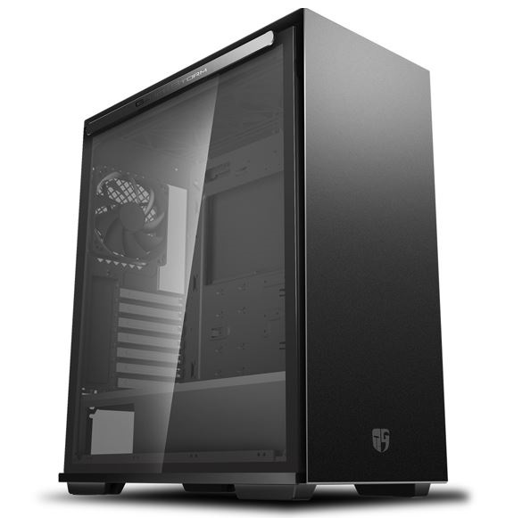 DEEPCOOL MACUBE 310 Tempered Glass Case USB3.0*2, 7+2 SLOTS,Mini-ITX/mATX/ATX – Black