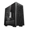 DEEPCOOL MATREXX 40 Mini-ITX / Micro-ATX Case, Tempered Glass Side Panel, Mesh Top and Front, 1x Pre-Installed Fan, Removable Drive Cage, Black