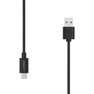 MBEAT Prime USB-C To USB Type-A 2.0 Charge And Sync Cable – High Quality/480Mbps/Fast Charging for Macbook Pro Google Chrome Samsung Galaxy Huawei – 1M