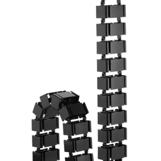 BRATECK Quad Entry Vertebrae Cable Management Spine Material.Steel,ABS Dimensions 1300x67x35mm