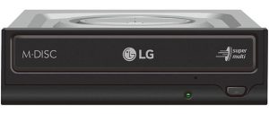 LG GH24NSD1 24x SATA Internal DVD – M-DISC Support Silent Play, Jamless Play, Cyberlink Power 2 Go. OEM Bulk Packaging