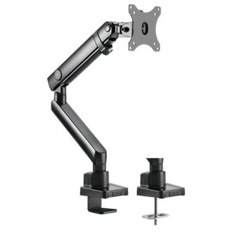 Brateck Single Monitor Aluminium Slim Mechanical Spring Monitor Arm Fit Most 17′-32′ Monitor Up to 8kg per screen