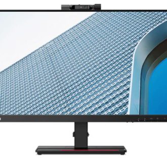 LENOVO ThinkVision T24v-20 23.4′ FHD LED Monitor – 1920×1080, VGA, DP, HDMI, Audio, USB 3.0 Hub, Tilt, Swivel, Lift, Pivot, Eye Caring, Speaker