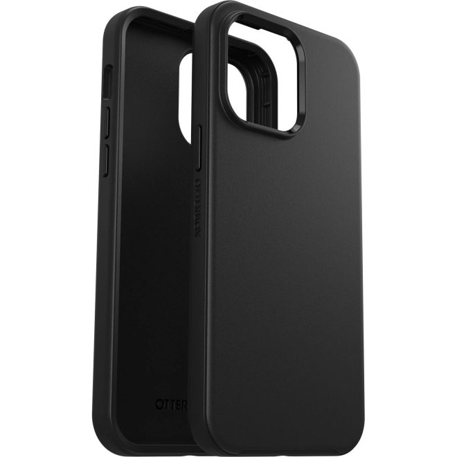 OTTERBOX Apple iPhone 14 Pro Max Symmetry Series Antimicrobial Case – Black (77-88521), 3X Military Standard Drop Protection, Ultra-Sleek design