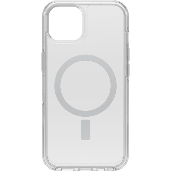 OTTERBOX Apple iPhone 13 Symmetry Series + Clear Antimicrobial Case for MagSafe – Wireless charging compatible – Clear