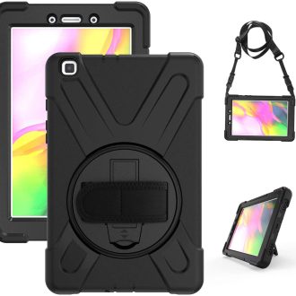 GENERIC Rugged Black Case for Samsung Galaxy Tab A 8.0